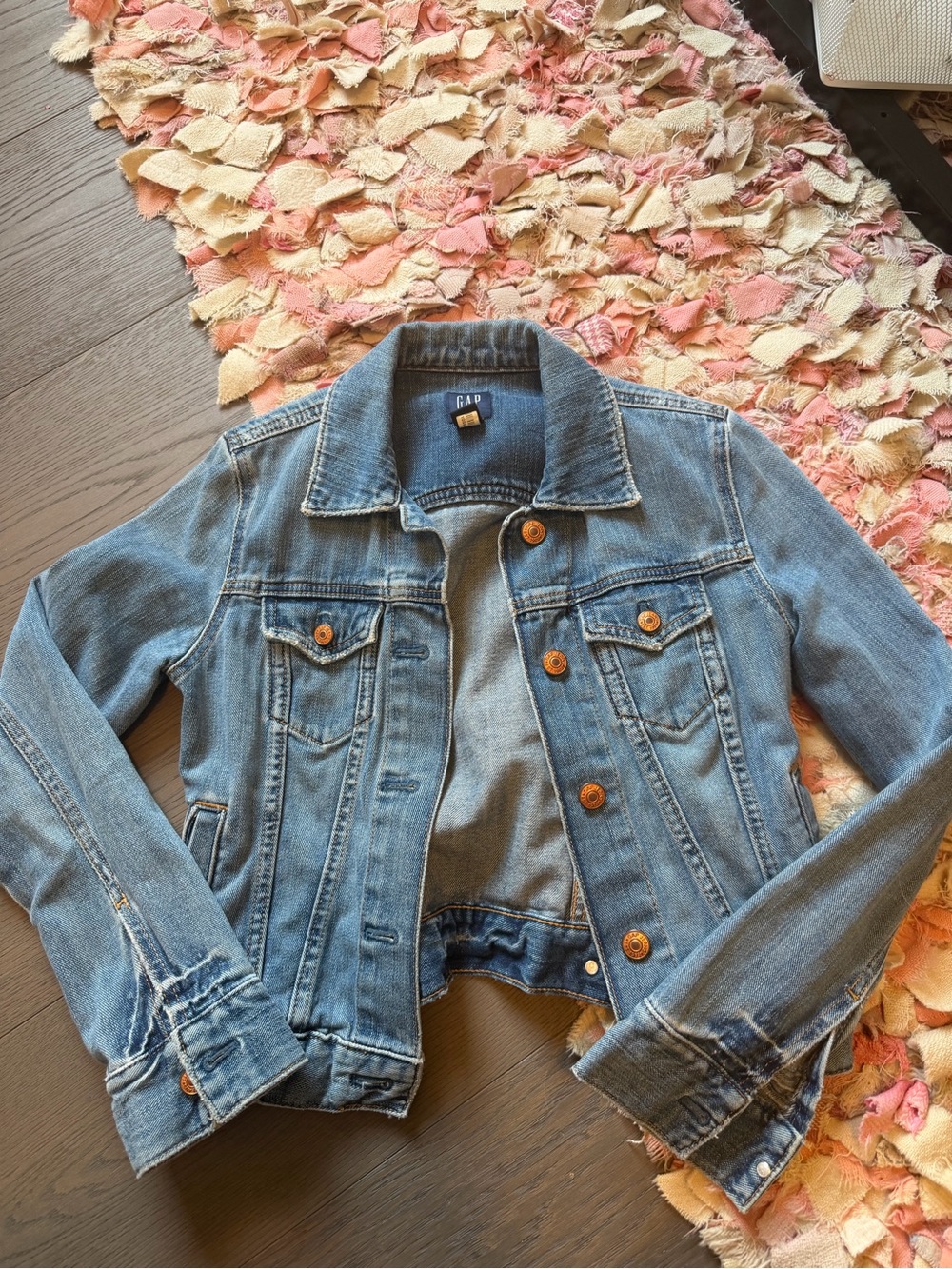 GAP Medium Blue Denim Trucker Jacket
